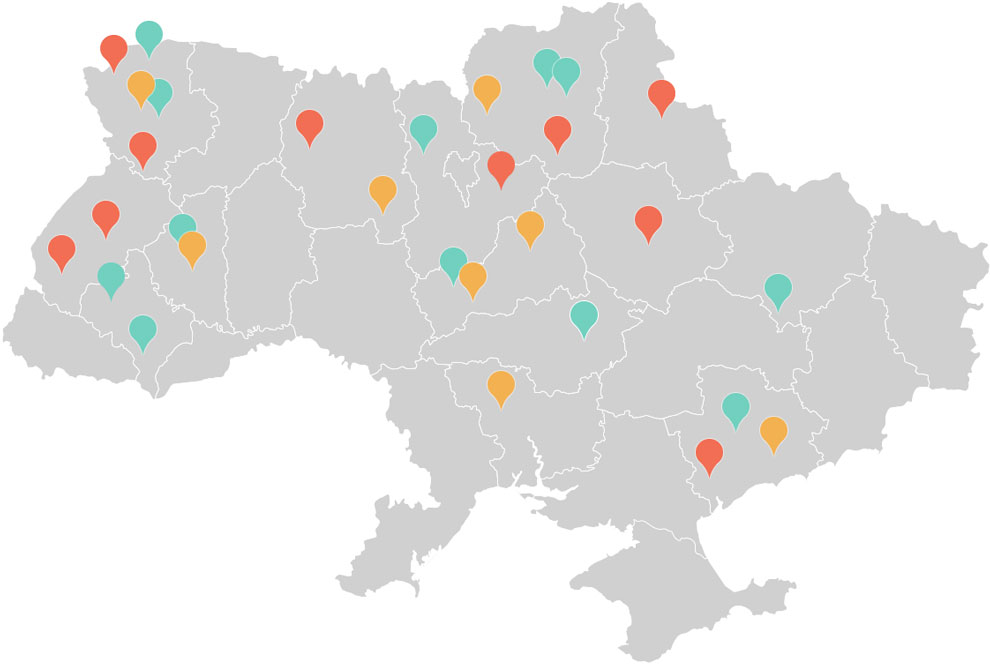 Карта учасникiв